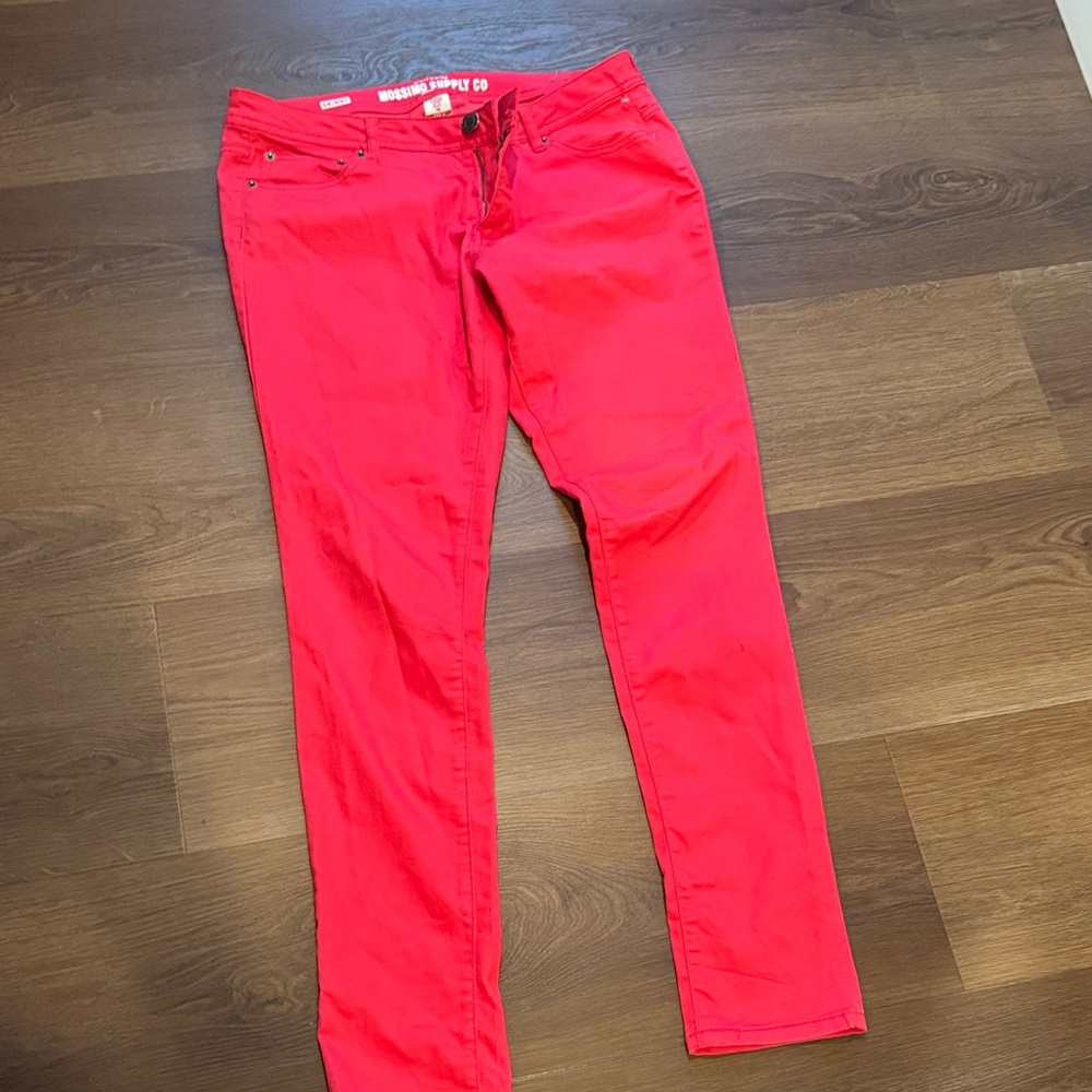 Bright dark pink Skinny Jeans